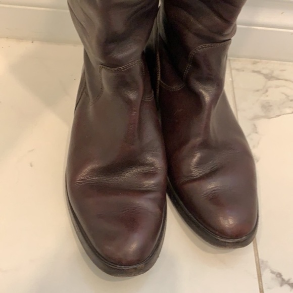 Golden Goose Brown Leather Boots Size 37 - Picture 8 of 13